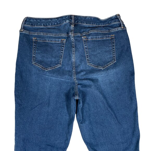 Torrid Women's Dark Boyfriend Straight Vintage Stretch Jeans 16T 34x32 - Picture 5 of 8